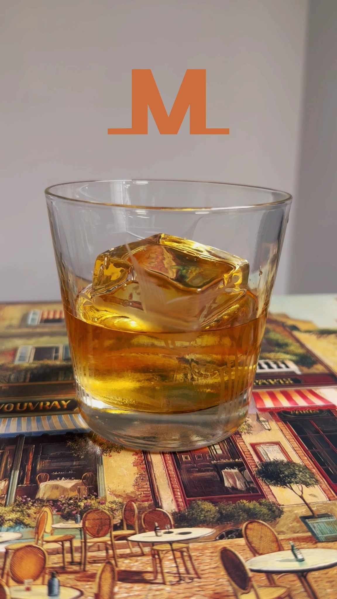 Clear ice, every time. #homebar #whiskey #cocktailice #asmr #summervibes #clearice